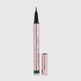 Caneta Delineadora de Olhos Verde Escuro Mariana Saad By Océane - Eyeliner Real Dark Green 1,8g