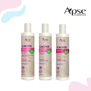 Kit Cachos - Shampoo, Condicionador e Gelatina (3 ITENS)