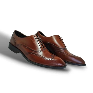 SAPATO SOCIAL FRANKLIN COGNAC WHISKY- JefVest