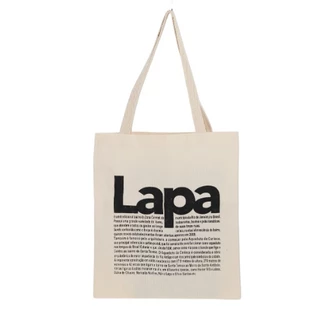 Bolsa Ecobag 100% algodão Estampa LAPA