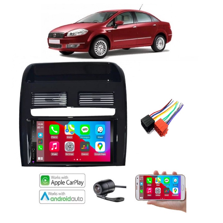 Mp5 Multimidia Android Auto iOS Carplay Linea 2008 2009 2010