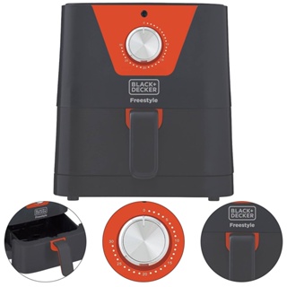 Mini Fritadeira Eletrica Sem Oleo Air Fryer Afm2 220v - Black+decker