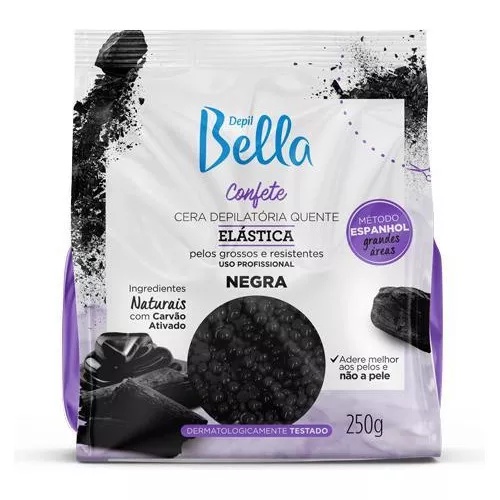 Imagem do produto Cera Confete Negra 250g Depil Bella