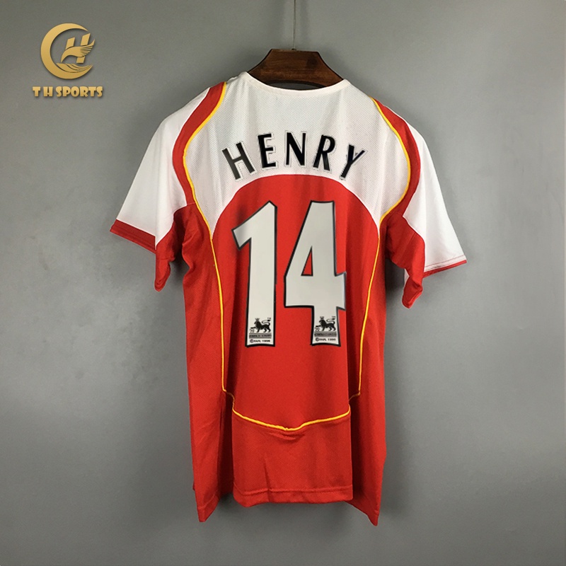 Camisa retro 04-05 do Arsenal 14 HENRY | Shopee Brasil