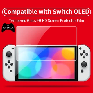 3pcs Switch OLED Protetor De Tela De Vidro Temperado Para Nintendo Accessories Película Protetora HD 9H