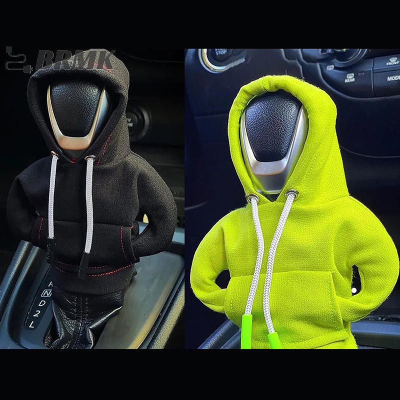 BRMK Funny Gear Shift Knob Hoodie Sweatshirt Design Sweater Carro Cover , Stick Universal Fit Novo
