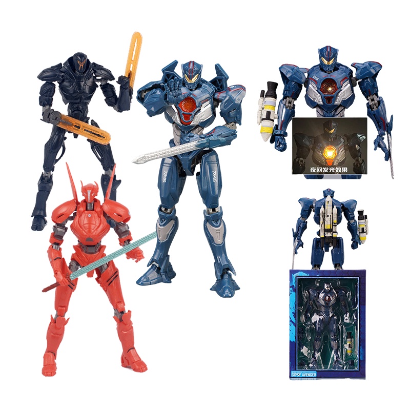 Novo Pacific Rim 2 Gipsy Avenger Action Figura Saber Athena Obsidian ...