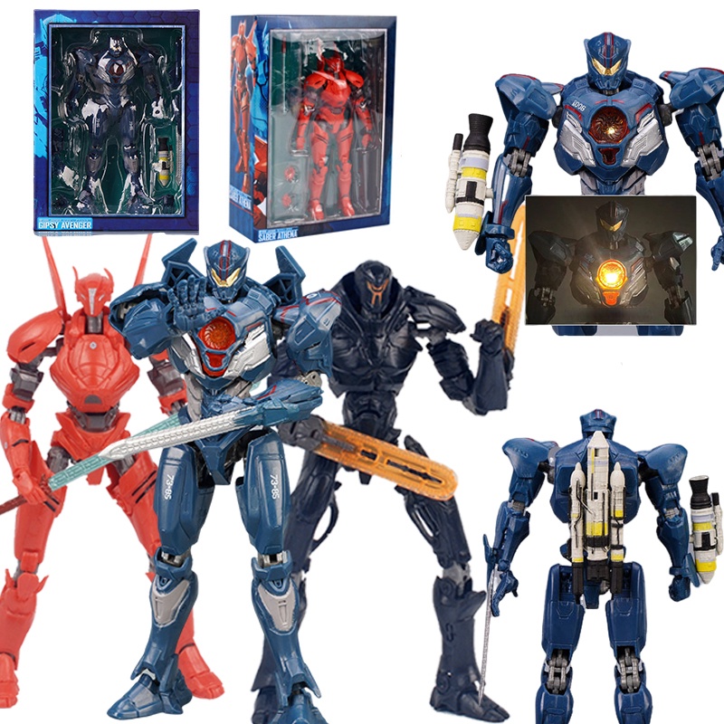 Pacific Rim 2 Gipsy Danger Action Figura Saber Athena Obsidian Fury ...