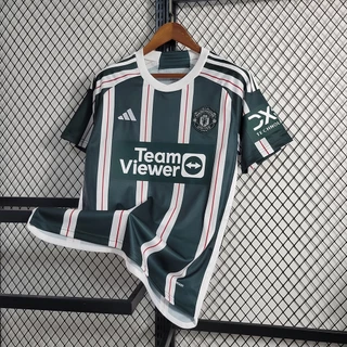 23-24 Novo Manchester United Away Soccer Jersey Camisa De Treino Masculino S-4XL