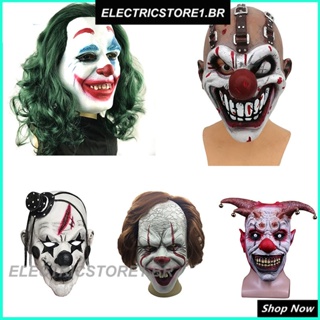 VILLCASE 2Pcs Máscara De Terror Com Cara Assustadora Máscara Assustadora De  Halloween Máscara Cosplay Assustadora Máscara Facial Assustadora Adereço