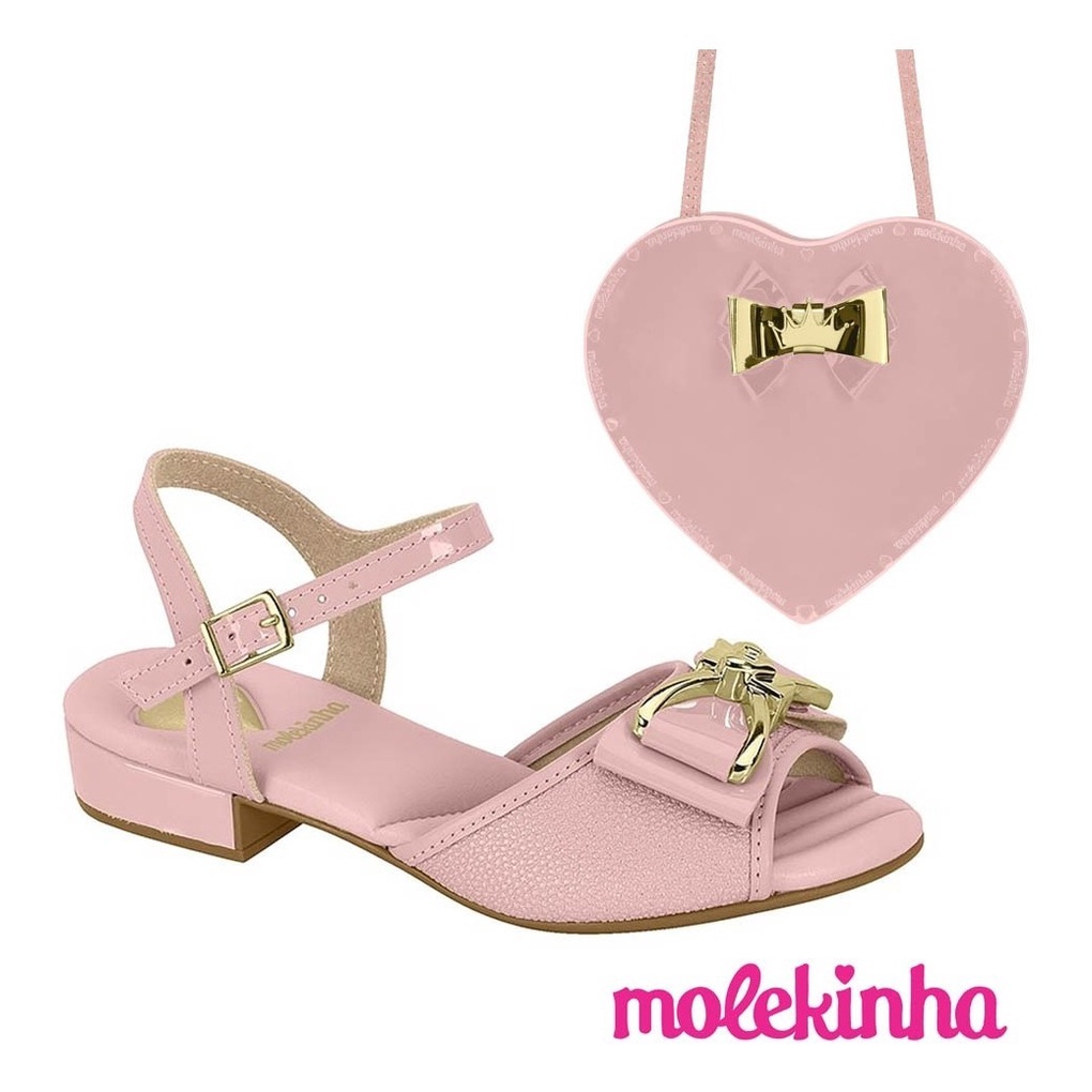 Molekinha Salto Infantil SandÃ¡lia De Saltinho Para CrianÃ§a Kit