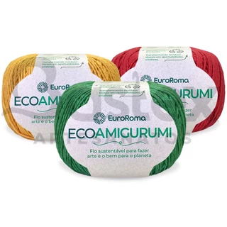 Fio Eco Amigurumi EuroRoma 160g LANÇAMENTO em Oferta na Shopee