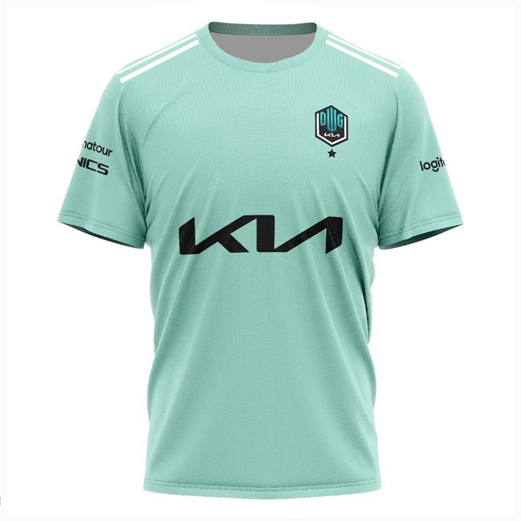 DWG KIA 2022 LCK E-sports Jersey Nome Showmaker Uniformes Tees Personalizados