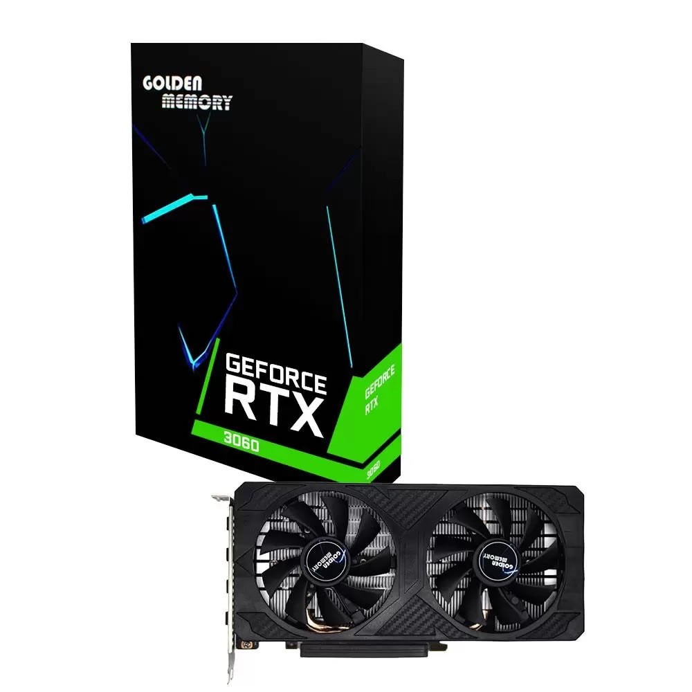 Placa de Vídeo Rtx 3060m Golden Memory Nvidia Geforce 12gb