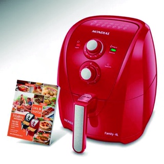 Fritadeira Air Fryer Mondial Vermelho 4L 1500W AFN40FR -127V