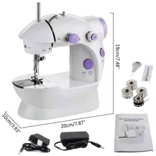 Mini Maquina Costura Elétrica Portátil Roupa Bivolt 110V-220V em Oferta na Shopee