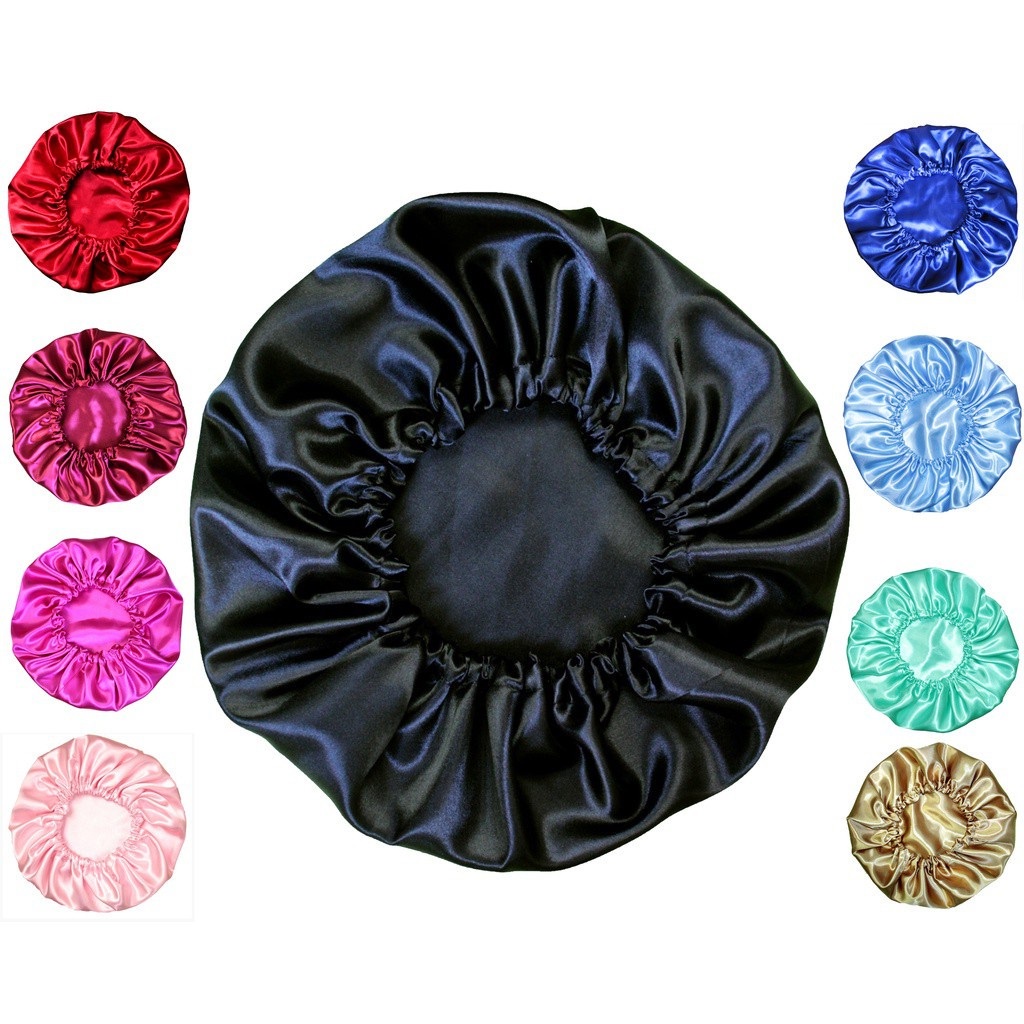 Touca De Cetim Anti Frizz - Diversas Cores
