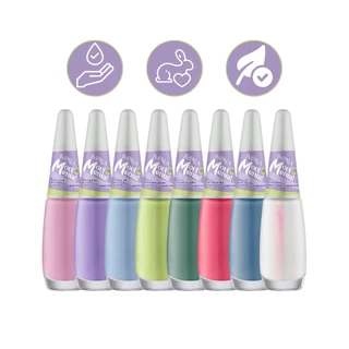Kit 8 Esmalte Coleção Movimenta Completa Impala Manicure