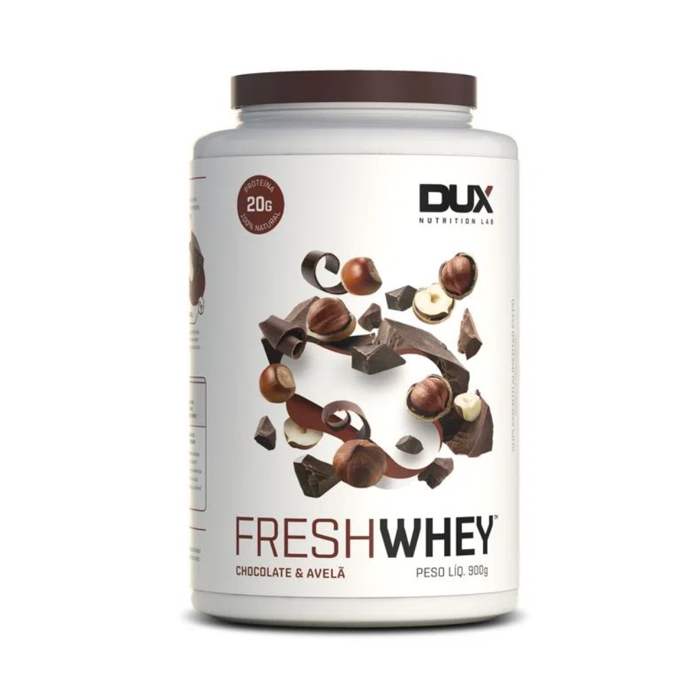 Fresh Whey 900G Cho Belga e Avelã Dux