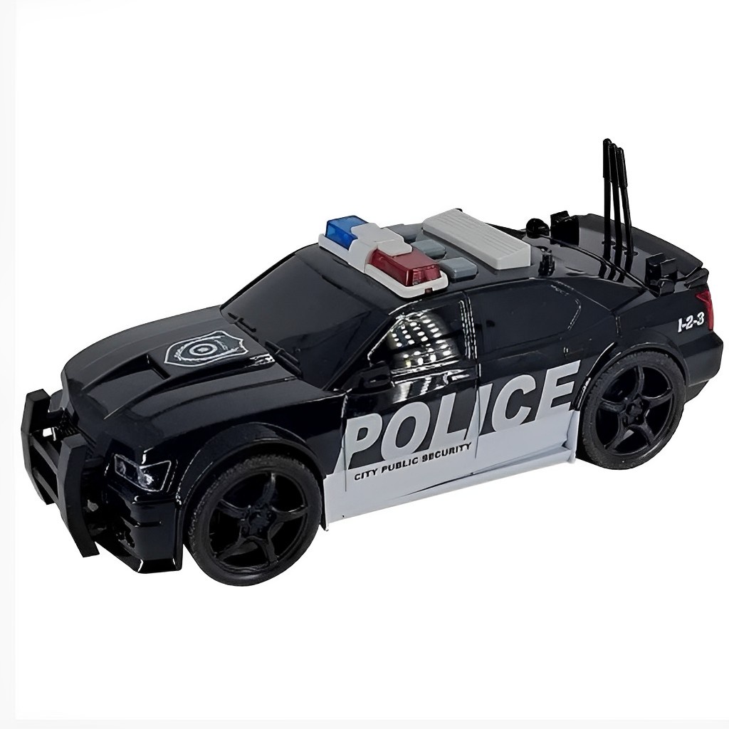 Carro da polícia de metal de Controle Remoto Fingiu Brinquedo Cop