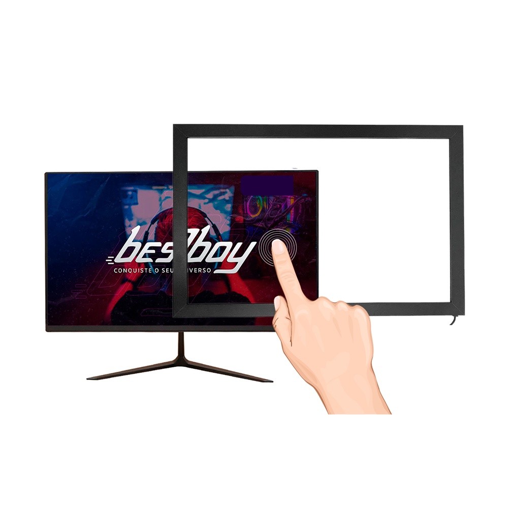 Tela Moldura Touch Screen Infravermelho 21.5" 16:9 10 Toques
