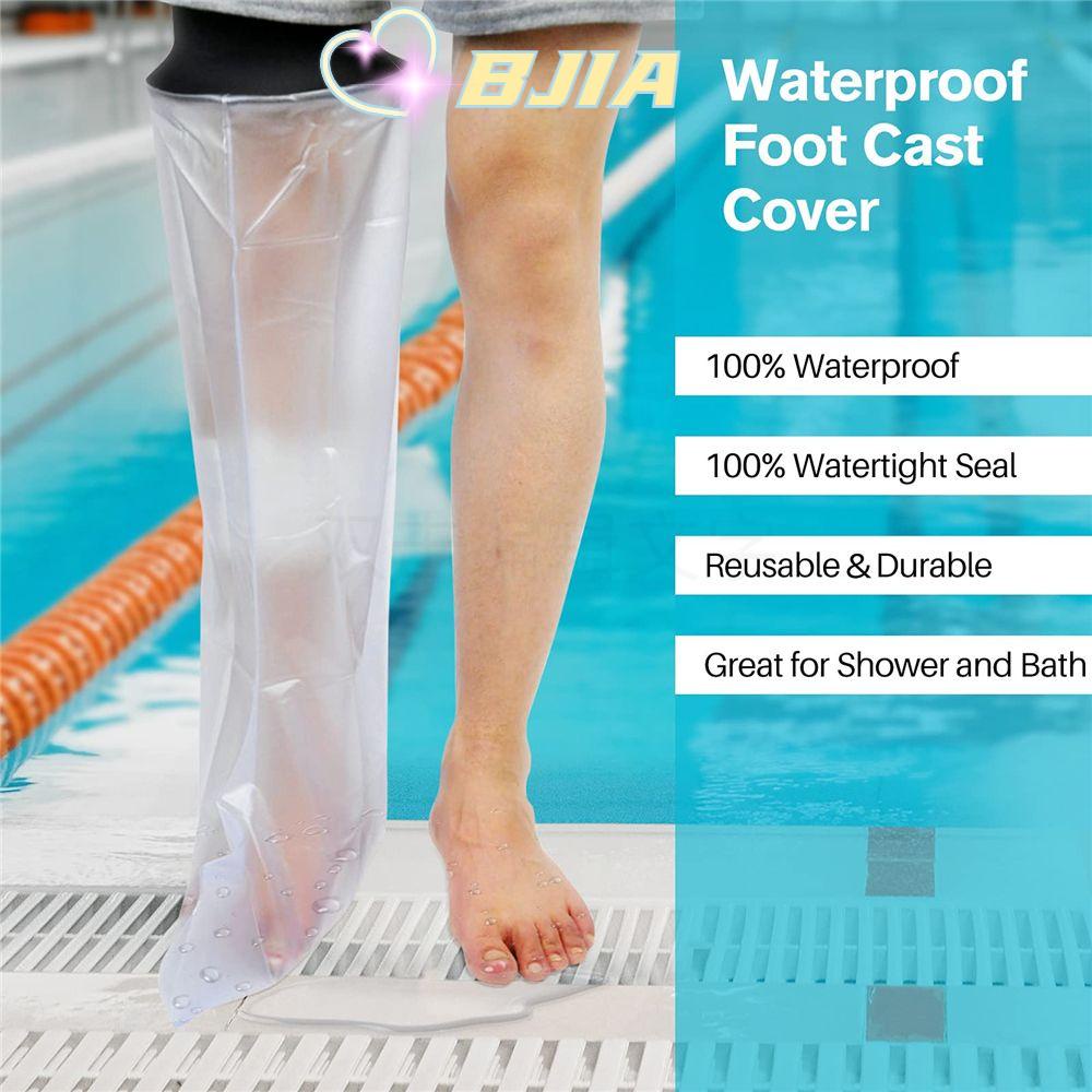 BJIA Capa Fundida Para Chuveiro Perna Quebrada , Joelho , Tornozelo , Cobertura De Banho Queimado Protetor De Pé