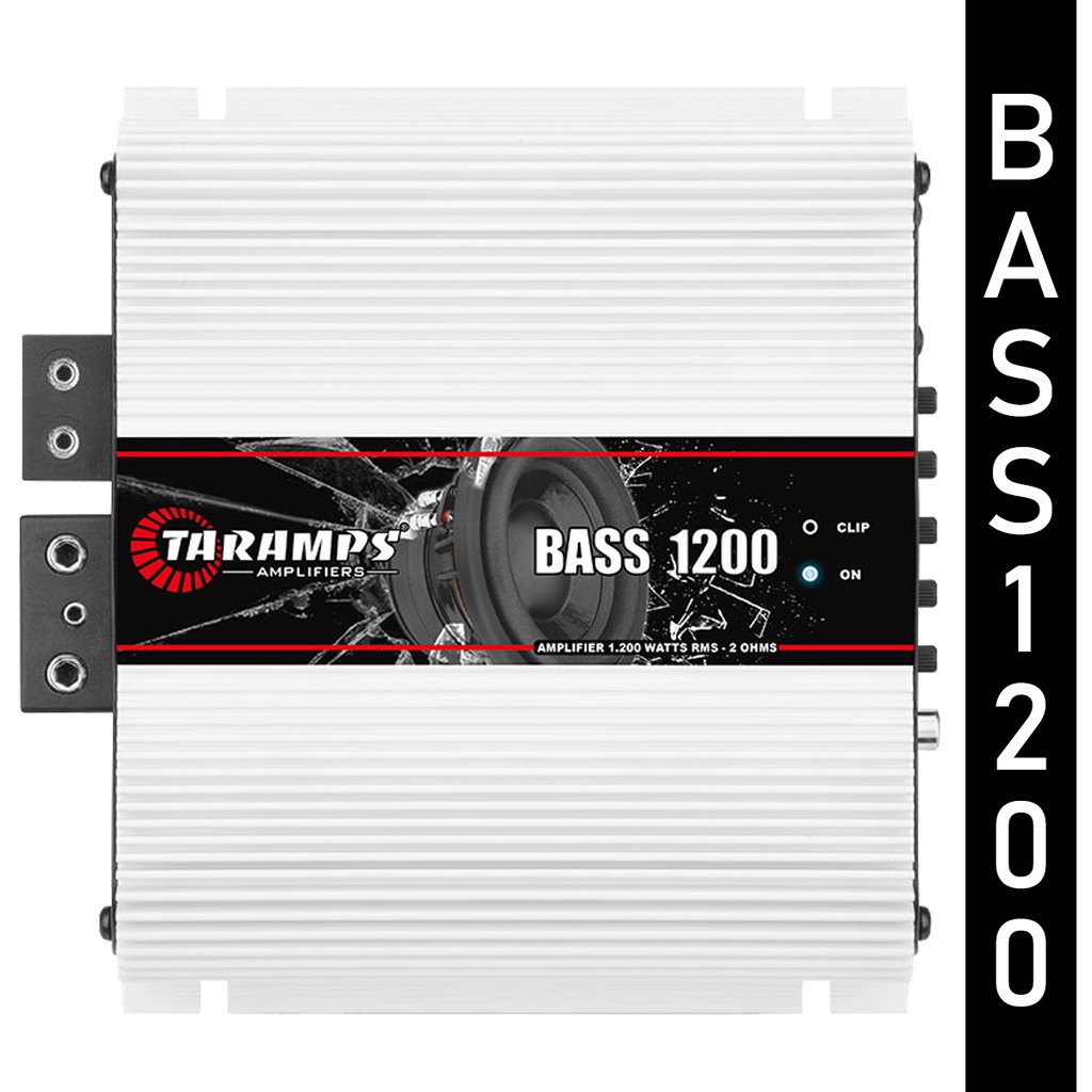 Modulo Taramps Bass 1200 1200w RMS 2 Ohms Amplificador Som Shopee