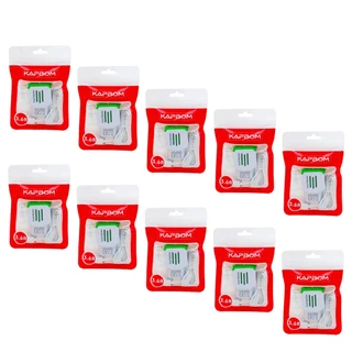 KIT COM 10 PECAS CARREGADOR CELULAR 3.6A V8 MICRO USB TOP