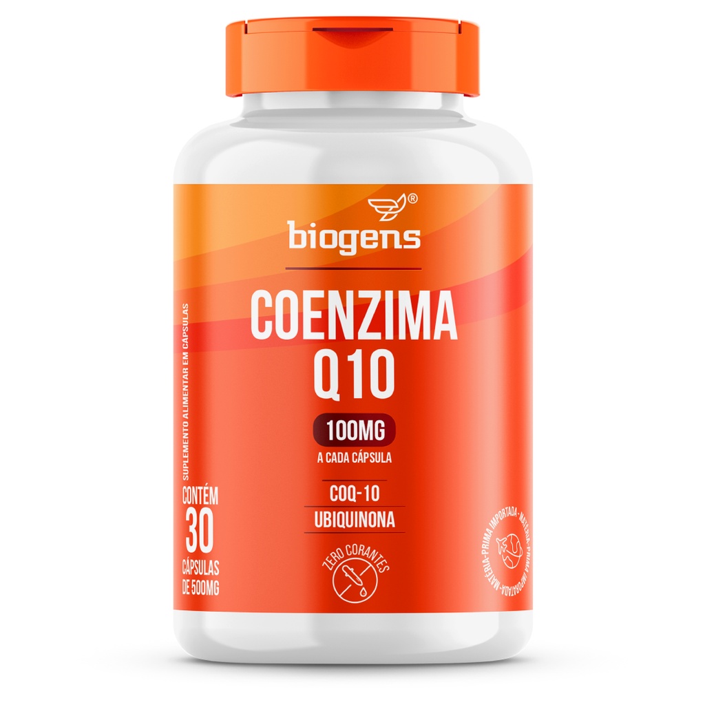 BIOGENS COENZIMA Q10 100MG 30 CÁPSULAS