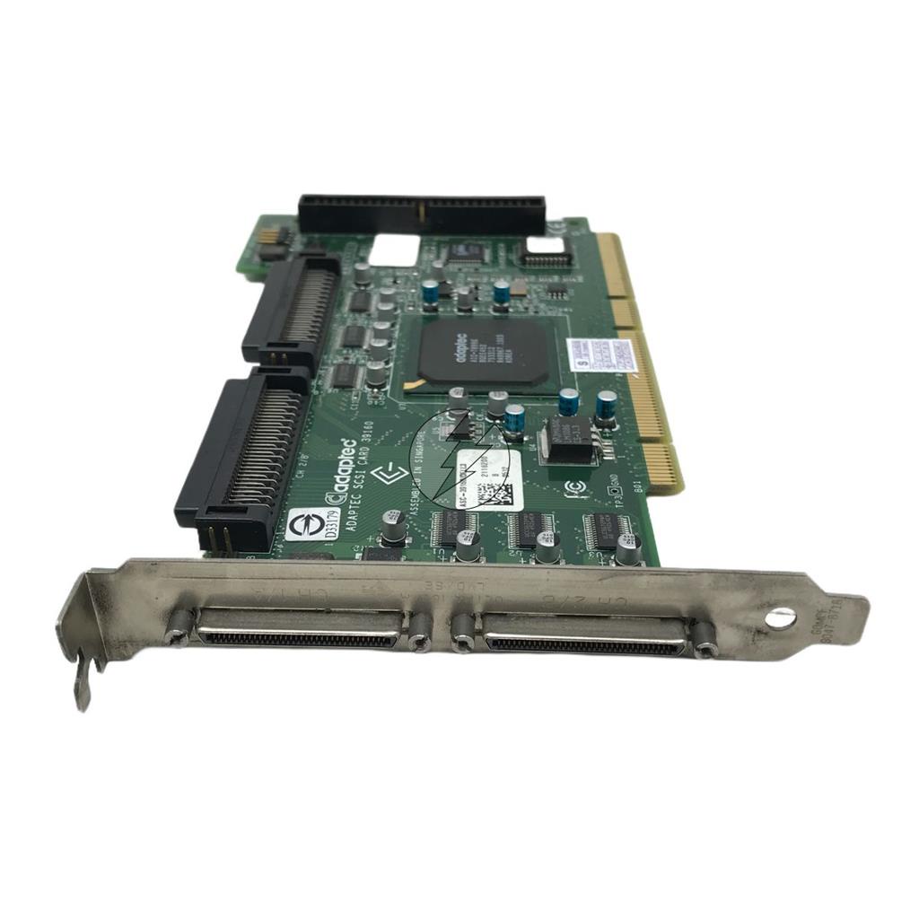 Placa Controladora SCSI Adaptec ASC-39160: 2x Ultra160, 1x PCI 64
