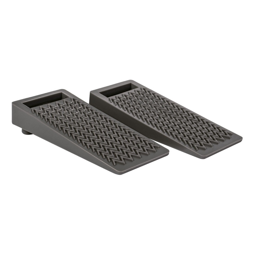 Kit 2 Aparador De Porta Fixador Trava Porta Calço Cunha