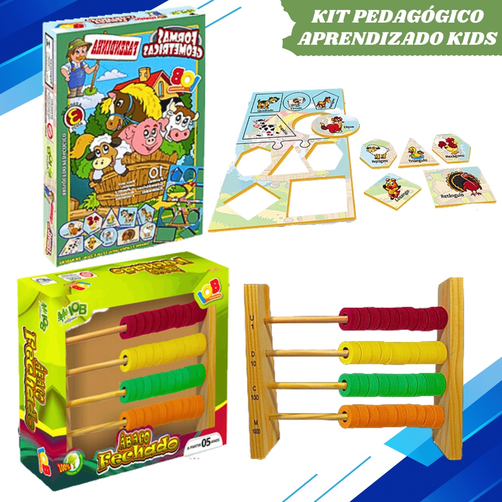 Kit 2 Jogos Educativos Bingo Ludico E Jogo Da Memoria +3anos