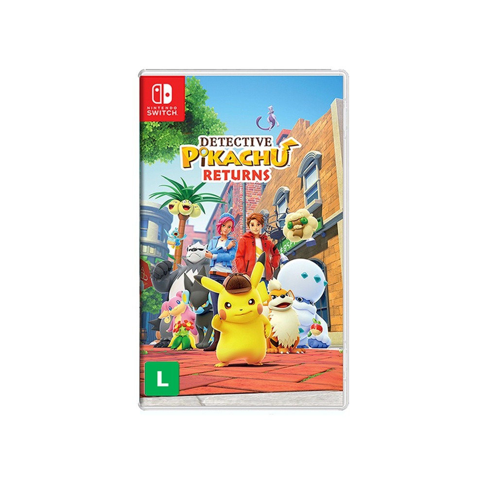 Jogo Detective Pikachu Returns - Nintendo Switch