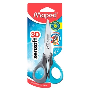 Tesoura escolar para canhoto Sensoft 3D 693500 Maped