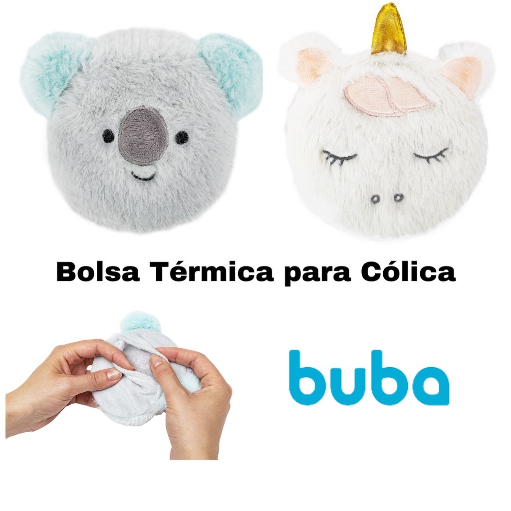 Bolsa Térmica para Cólica Bebê com Capa Protetora Buba ® | Shopee Brasil