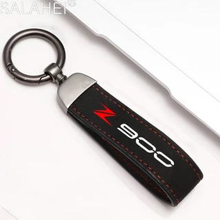 Porta-Chaves De Motocicleta De Camurça De Alto Grau Pingente Homem Presente Para Kawasaki Z900RS Z900 Z900ABS 2017 2018 2019 Acessórios