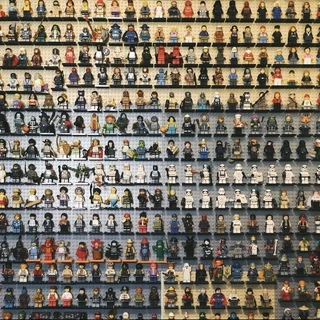 Dia das Crianças Montagem Educacional de Brinquedos Lego Blocos de Construção Minifiguras