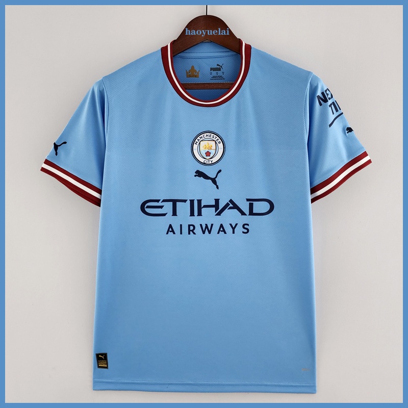 Camisa Manchester City 23/24 Versão Jogador Pré-Jogo - Azul - Imports do  vale