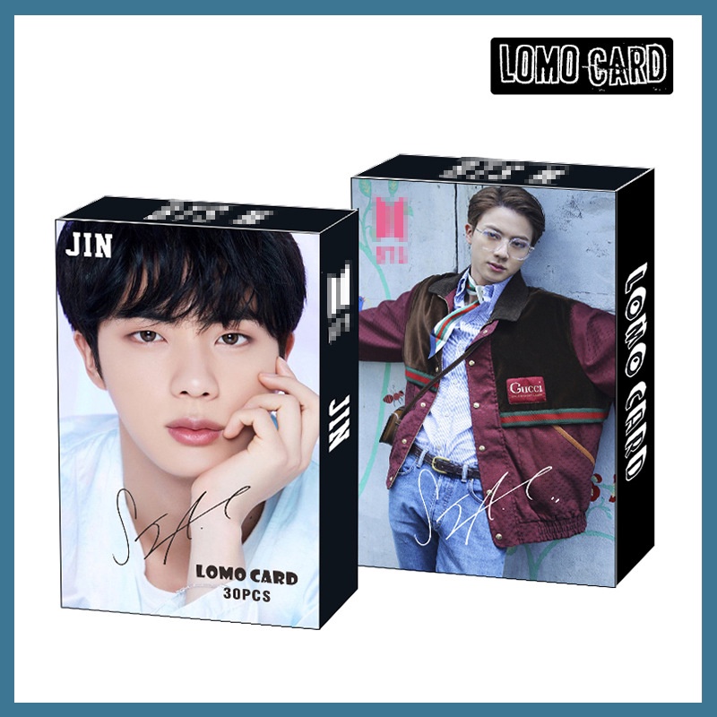 30pcs/box BT-S FESTA Álbum DYNAMITE Cartões Fotográficos JIN V J