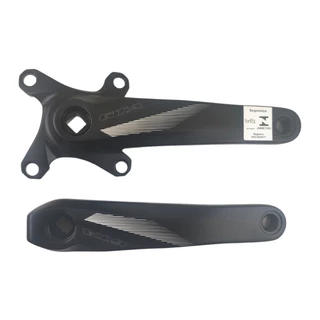 Braço Pedivela Para Coroa Única ou Dupla Ponta Quadrada BCD 104 175mm Bike MTB GTA
