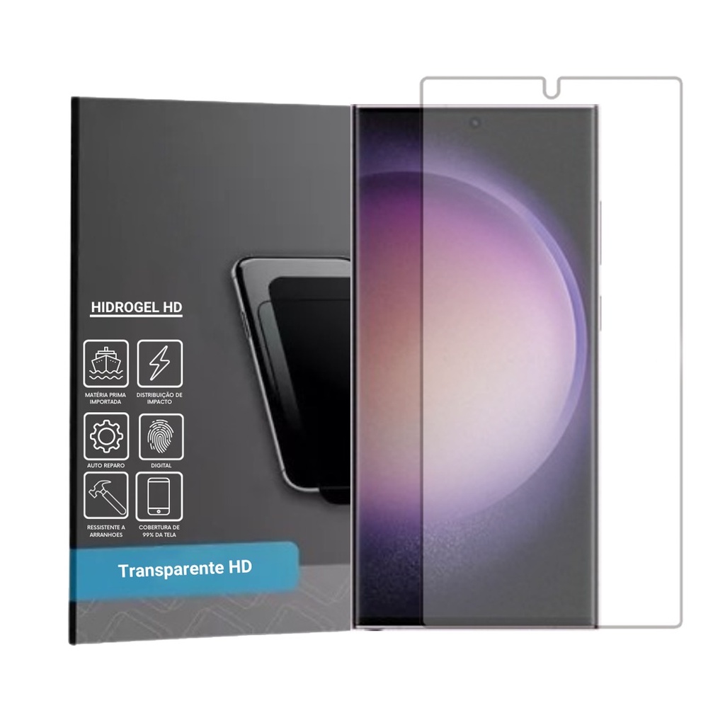 Película Hidrogel Frontal HD Para Samsung Galaxy S23 Ultra | Shopee Brasil