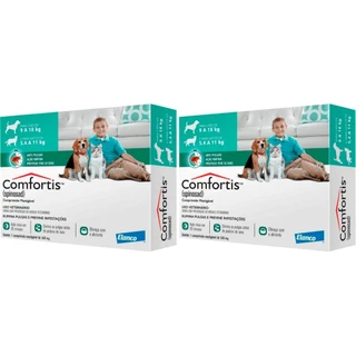 Antipulgas Comfortis 560mg 1 Compr - Elanco - 2 Unidades