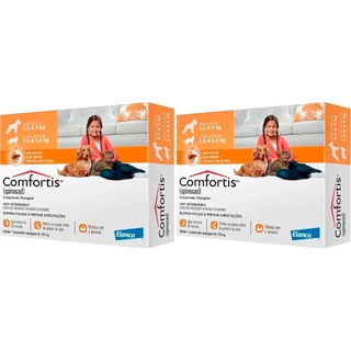 Antipulgas Comfortis 270mg 1 Compr - Elanco - 2 Unidades