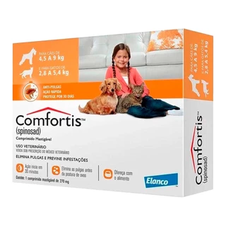 Antipulgas Comfortis 270mg 1 Compr - Elanco