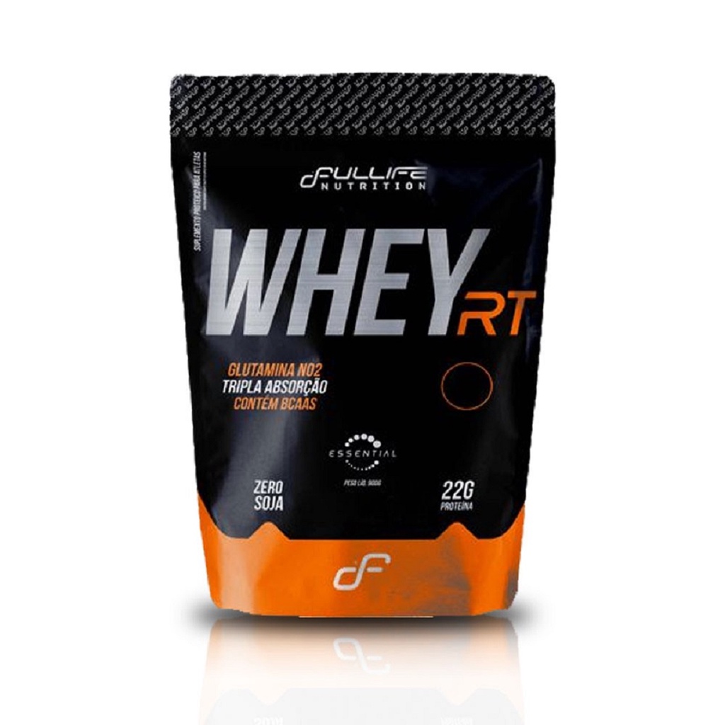 Whey Protein Concentrado RT (1,8Kg) Fullife Nutrition – Morango