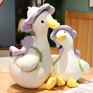 35CM Pato boneca de pelúcia brinquedo travesseiro menina boneca aniversário