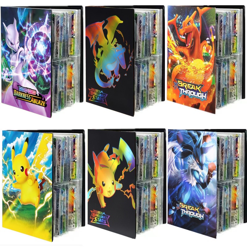 PASTA PARA GUARDAR CARTAS POKÉMON PARA ATÉ 240 CARTAS