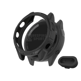 Kit Capa compativel com forerunner 265 e para Garmin Forerunner 265 Music + tampa Plugue da entrada do Carregador