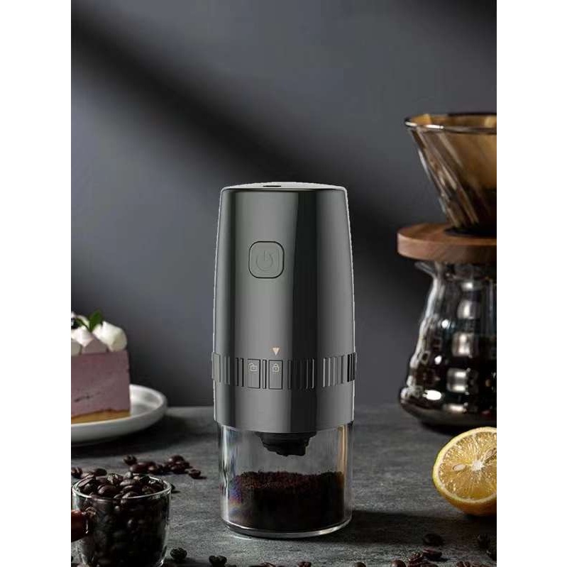 Atualização Moedor Nova De Café Elétrico Portátil Tipo-C Com Carregador USB/Grãos/Cerâmica