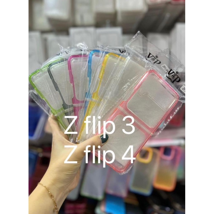 Capinha Capa Z Flip 3 e Z Flip 4 360 Brilho SIlicone Case